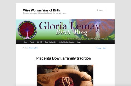 GloriaLemay.com :: Birth Health Website Blog