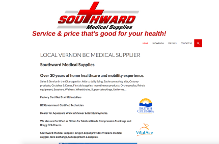 SouthwardMedicalSupplies.ca :: Medical Retail Website